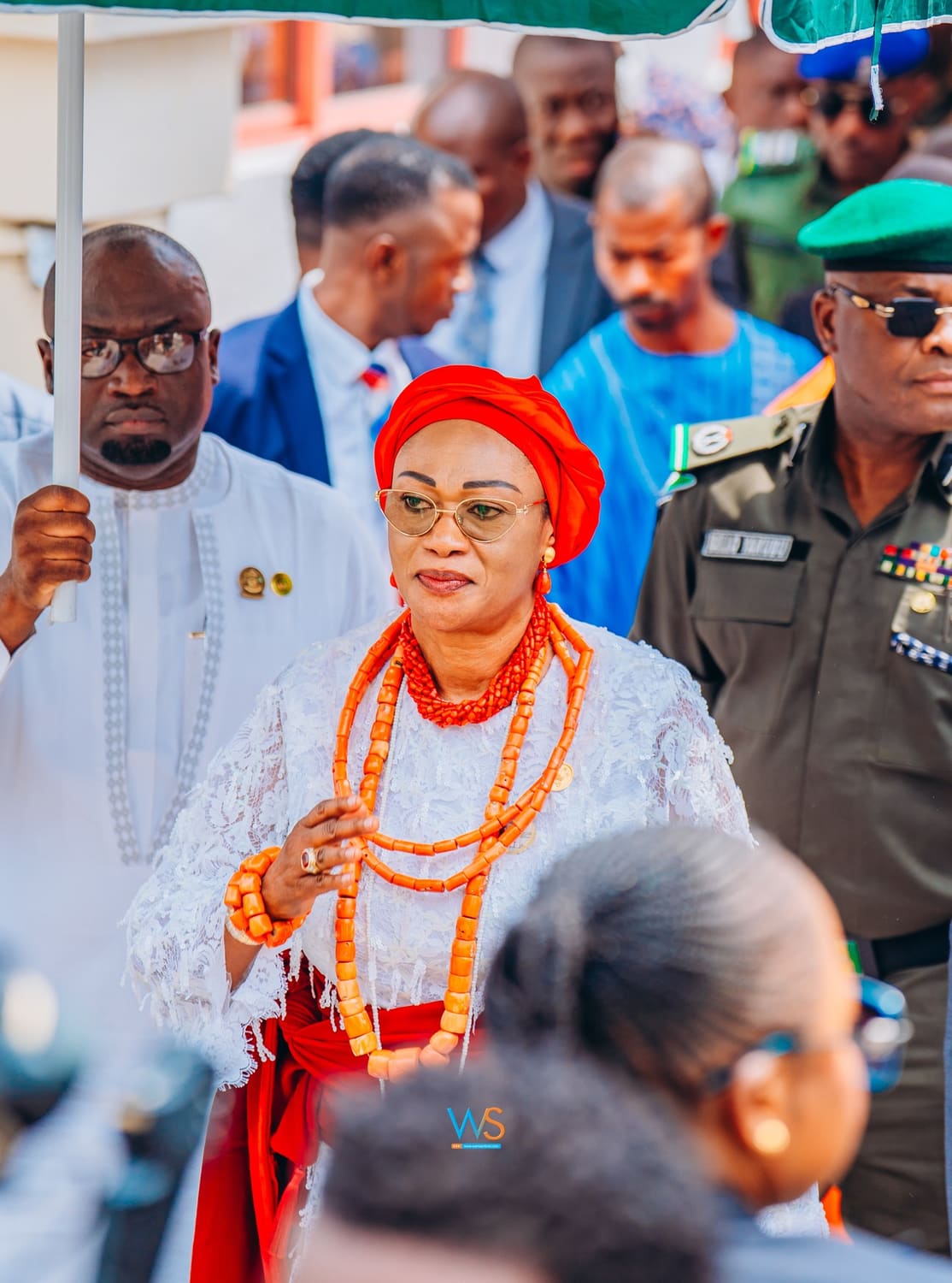 Oluremi Tinubu receives the Royal Order of Iwere