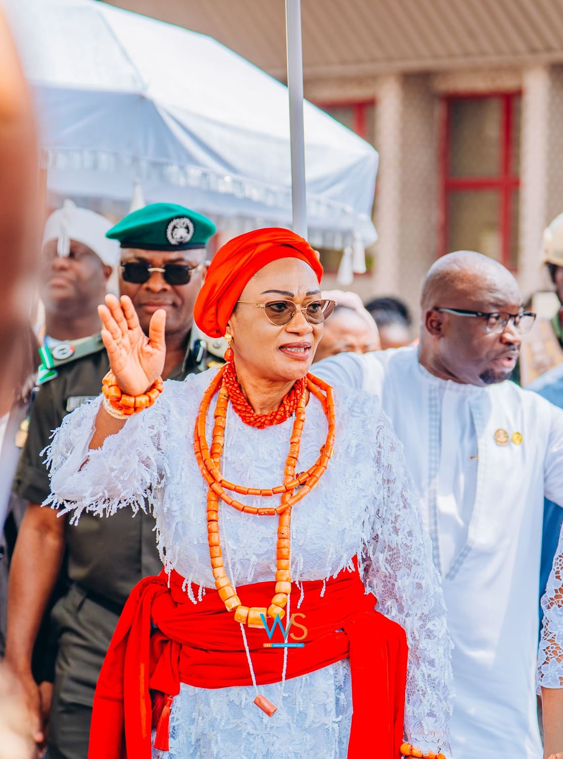 Oluremi Tinubu receives the Royal Order of Iwere