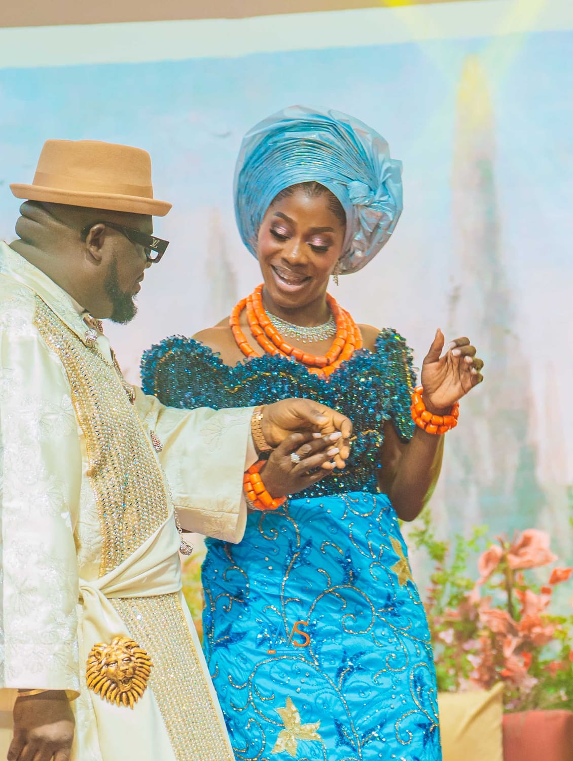 Soso Soberekon and Princess Ebiere: the traditional wedding